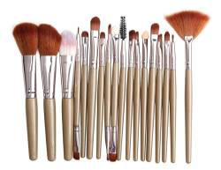 Makeup-Pinsel, 18 Stück Professionelles Makeup-Pinselset (Mit Geschenkbox) Beauty Tools (9) von JUDEWY