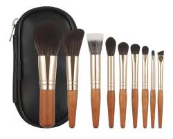Makeup Pinsel, 9 Stück Professionelles Makeup Pinsel Set (Mit Geschenkbox) Beauty Tools von JUDEWY