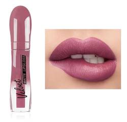 Ultra HD Matte Lipstick, Samtig Leichter, Matter Flüssig-Lippenstift 5ml (1) von JUDEWY