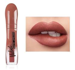 Ultra HD Matte Lipstick, Samtig Leichter, Matter Flüssig-Lippenstift 5ml (3) von JUDEWY