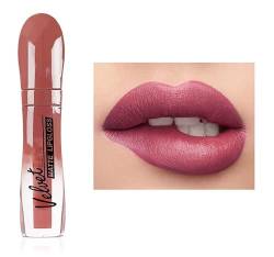 Ultra HD Matte Lipstick, Samtig Leichter, Matter Flüssig-Lippenstift 5ml (6) von JUDEWY