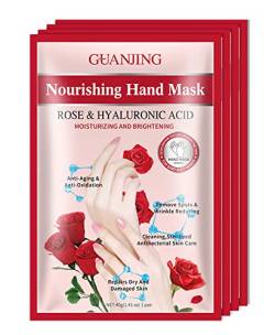 Ultra Hydrating Hand Peeling Mask Intensiv feuchtigkeitsspendend repariert und macht raue und trockene Haut weich von JUDEWY