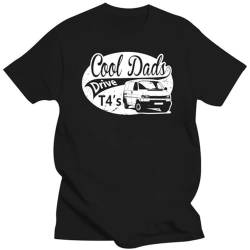 Mens Clothing Cool Dads Drive A T4 T-Shirt for The Transporter T 4 Fan X Black XL von JUEQI