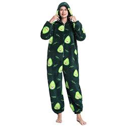 JULGIRL Erwachsene Unisex Onesie Tier Schlafanzug Cosplay Pyjamas Halloween Karneval Kostüm Loungewear von JULGIRL