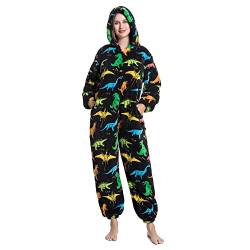 JULGIRL Erwachsene Unisex Onesie Tier Schlafanzug Cosplay Pyjamas Halloween Karneval Kostüm Loungewear von JULGIRL