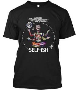NWT! Will Wood and The Tapeworms SELF-iSH American Musical T-Shirt Size S-4XL Black M von JUNDAOFU
