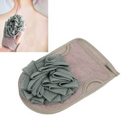JUOPZKENN Peeling-Handschuh für die Dusche, Tragbarer Zweiseitiger Rückenschrubber, Peeling-Handtuch, Badeblume, Tiefenreinigung Abgestorbener Haut, Körperpeeling für Erwachsene von JUOPZKENN