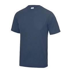 JUST COOL - Herren Funktionsshirt 'Cool T' / Airforce Blue, L von JUST COOL