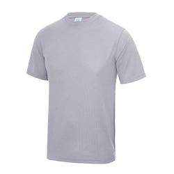 JUST COOL - Herren Funktionsshirt 'Cool T' / Heather Grey, M von JUST COOL