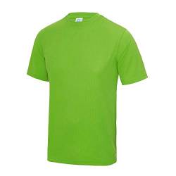 JUST COOL - Herren Funktionsshirt 'Cool T' / Lime Green, XL von JUST COOL