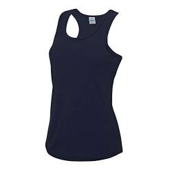 JustCool - Damen Cool Tanktop/French Navy, XS von JUST COOL
