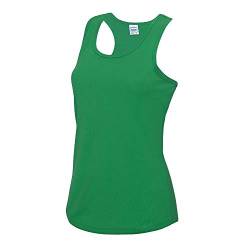 JustCool - Damen Cool Tanktop/Kelly Green, L von JUST COOL