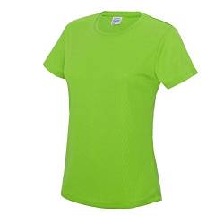 JustCool - Damen Funktionsshirt 'Cool T' / Electric Green, L von JUST COOL