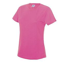 JustCool - Damen Funktionsshirt 'Cool T' / Electric Pink, L von JUST COOL