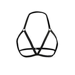 JUSTFOX - Bandage Büstenhalter Harness elastischen Käfig BH Strappy von JUSTFOX