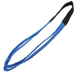 JUSTFOX - Schönes Geflochtenes Haarband in der Farbe Blau von JUSTFOX