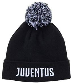 Juventus Mütze mit Bommel, offizielle Kollektion von JUVENTUS