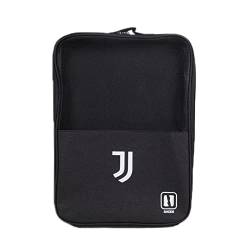 Offizielles Produkt von JUVENTUS, Schwarz, Schuhtasche für Reisen mit Band zum Befestigen am Trolley von JUVENTUS