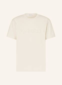 Jw Anderson T-Shirt Mit Stickereien beige von JW ANDERSON