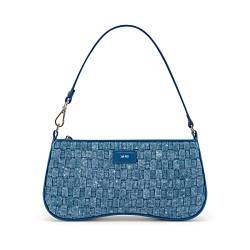 JW PEI Damen Eva Schultertasche, Denim-Gewebe von JW PEI