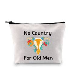 JXGZSO Girl Power Kulturbeutel No Country For Old Men Make Up Travel Bag Feminist Geschenke Für Mädchen Reproduktive Rechte Geschenk, No Country For Old Men von JXGZSO