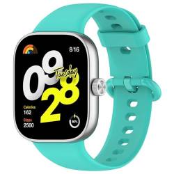 JYMYI Uhrenarmbänder für Xiaomi Band 8 Pro Smartwatch Armband, Xiaomi Band 8 Pro Silikon Ersatzarmbänder Armbinde Gurt, Komfortabel Armbänder für Xiaomi Mi Band 8 Pro Uhrenarmband Ersatzband (Grün 1) von JYMYI
