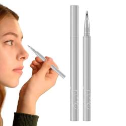 Jacekee Eyeliner-Stifte - Schwarzer Eyeliner-Stift mit doppelter Spitze für die Augen | Wasserfester Flüssig-Eyeliner-Stempelstift für Frauen, Make-up und Erwachsene von Jacekee