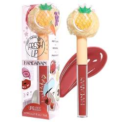 Samtmatte Lippenglasur, 2 ml Antihaft-Cup-Lippenstift-Lippenfleck, Multifunktionales, natürlich pralles Lippenfarb-Make-up, hochpigmentierter Lippenfarbton für Frauen und Mädchen Jacekee von Jacekee