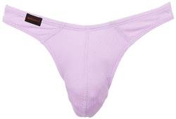 Jack Adams Herren-Bikini-Slip aus geripptem Modal, Lavendel, Large von Jack Adams