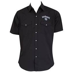 Jack Daniel Short Sleeve Hemd X-Large Schwarz von Jack Daniel's