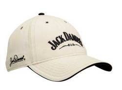 Jack Daniel Whiskey Official Adjustable Elfenbein Hut Baseballmütze von Jack Daniel's