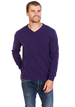 Jack Stuart - Herren Pullover mit V-Ausschnitt, 100% Kaschmir von Jack Stuart