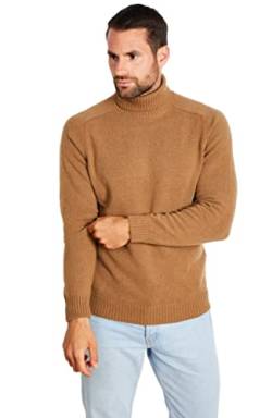 Jack Stuart - Herren Stehkragen Pullover, beige, XX-Large von Jack Stuart