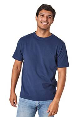 Jack Stuart - Herren-T-Shirt mit Rundhalsausschnitt, 100 % Baumwolle, marineblau, XXL von Jack Stuart