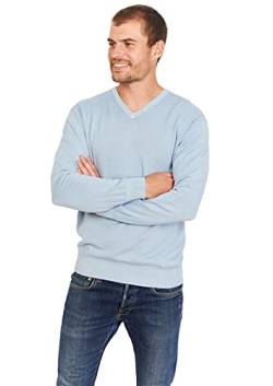 Jack Stuart Pullover Herren Aus 100% Baumwolle - Herren Pullover V Ausschnitt, Vielseitig Einsetzbar Für Freizeit & Business - Langarm Herrenpullover, Slim Fit (Kaskade, S) von Jack Stuart