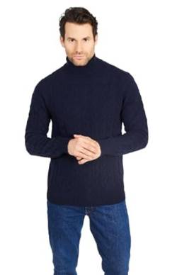 Jack Stuart Pullover für Herren, Winter, Wolle, Rollkragen, blau, XXXL von Jack Stuart