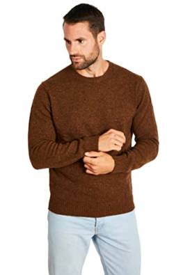 Jack Stuart - Pullover mit Rundhalsausschnitt für Herren, braun, Small von Jack Stuart