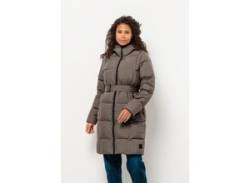 Daunenmantel JACK WOLFSKIN "FROZEN LAKE COAT W" Gr. M (38/40), braun (cold, coffee) Damen Mäntel Daunenmäntel von Jack Wolfskin