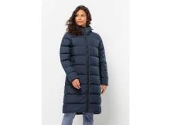 Daunenmantel JACK WOLFSKIN "FROZEN PALACE COAT W" Gr. S (36), blau (night, blue) Damen Mäntel Daunenmäntel von Jack Wolfskin