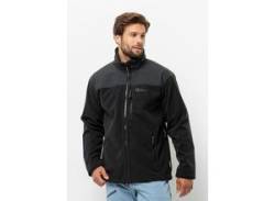 Fleecejacke JACK WOLFSKIN "BLIZZARD FZ M" Gr. L (52), schwarz (black) Herren Jacken Outdoorjacken von Jack Wolfskin