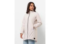 Funktionsmantel JACK WOLFSKIN "TEXTOR COAT W" Gr. L (42/44), grau (sea, shell) Damen Mäntel Sportjacken von Jack Wolfskin