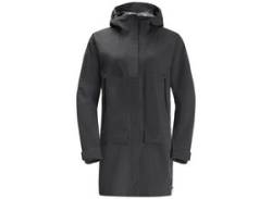 Funktionsparka JACK WOLFSKIN "GOLDGEWANN PARKA W" Gr. L (42/44), schwarz-weiß (phantom) Damen Jacken Sportjacken von Jack Wolfskin