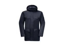 Funktionsparka JACK WOLFSKIN "WINTERLAGER PARKA M" Gr. M (50), blau (night, blue) Herren Jacken Parkas von Jack Wolfskin