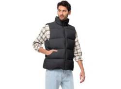 Funktionsweste JACK WOLFSKIN "ROEMERTOR VEST M" Gr. L, schwarz-weiß (phantom) Herren Westen Funktionswesten von Jack Wolfskin