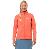 Jack Wolfskin Alpgrat FZ Women Fleecejacke Damen XL rot digital orange von Jack Wolfskin