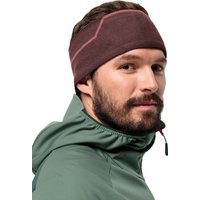 Jack Wolfskin Alpspitze Headband Stirnband L dark maroon dark maroon von Jack Wolfskin
