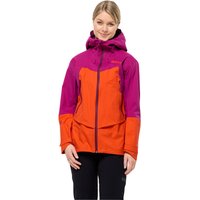 Jack Wolfskin Alpspitze Pro 3L Jacket Women Hardshell Skitouren-Jacke mit RECCO® Ortungssystem Damen M vibrant orange vibrant orange von Jack Wolfskin
