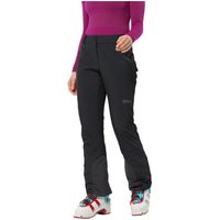 Jack Wolfskin Alpspitze Tour Pants Women Softshellhose für Skitouren Damen 36S schwarz black von Jack Wolfskin