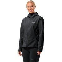 Jack Wolfskin Bornberg Hoody Women Softshelljacke Damen XXL schwarz black von Jack Wolfskin