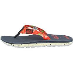 Jack Wolfskin Damen BEACHSTER W Flipflop, Tulip red All Over, 39.5 EU von Jack Wolfskin